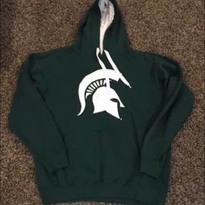 2 Michigan State dri fit jackets great condition